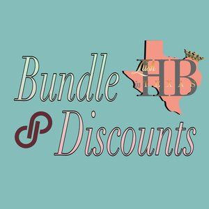 We discount on bundles